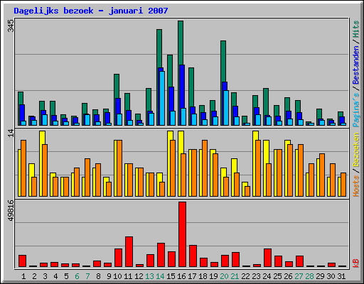 Dagelijks bezoek - januari 2007